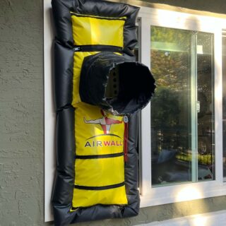 AirWall Xhaust in window of house